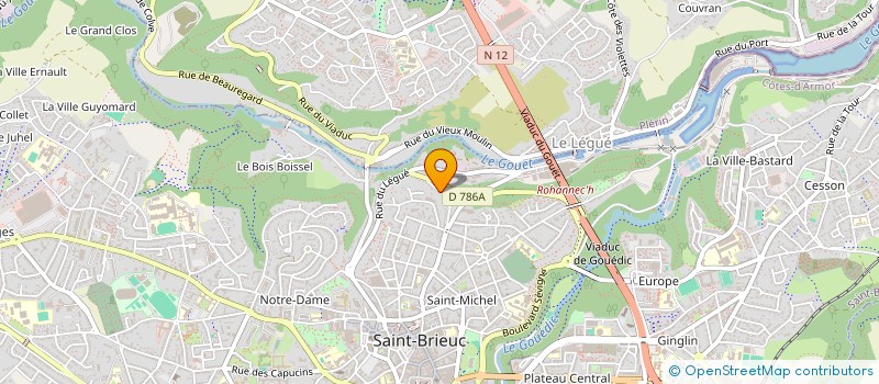 localisation de l'entreprise AGENCE REUSS à SAINT-BRIEUC