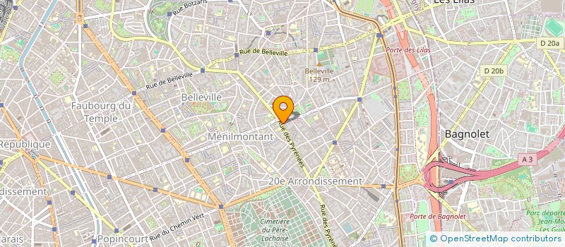 localisation de l'entreprise AGENCE REYNER LUZON  PARIS