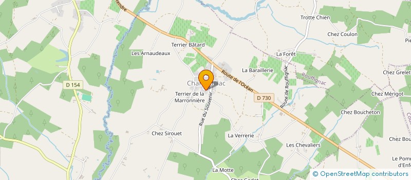 localisation de l'entreprise AGENCE S. LALANDE  CHAMOUILLAC