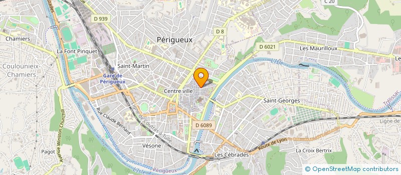 localisation de l'entreprise AGENCE SAINT FRONT à PERIGUEUX