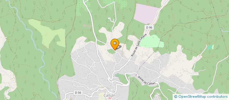localisation de l'entreprise AGENCE SANS RISQUE  CALLIAN