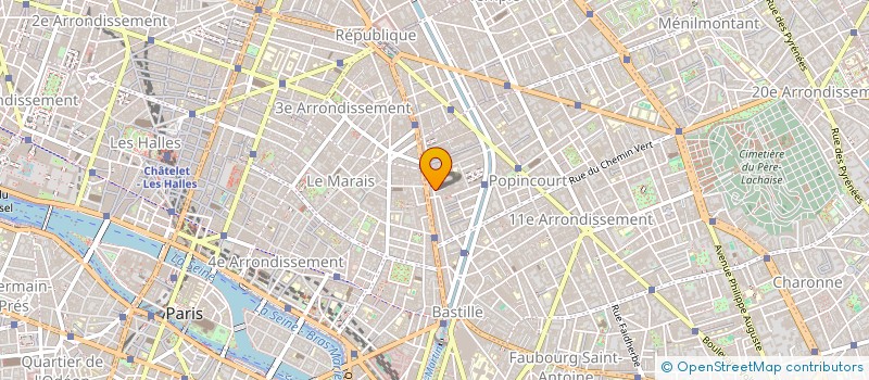 localisation de l'entreprise AGENCE SB  PARIS