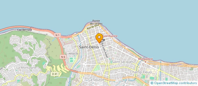 localisation de l'entreprise AGENCE SCOOP à SAINT-DENIS