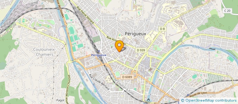 localisation de l'entreprise AGENCE SECURITE ET INTERVENTION  PERIGUEUX