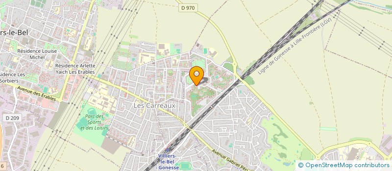 localisation de l'entreprise AGENCE SECURITE INTERVENTION PROTECTION  GONESSE