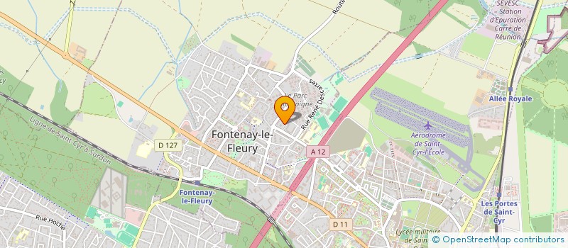 localisation de l'entreprise AGENCE SEN'RH à FONTENAY-LE-FLEURY