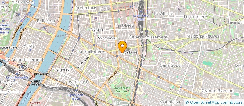 localisation de l'entreprise AGENCE SERVICE IMMOBILIER à LYON