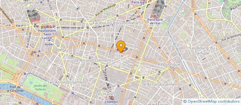 localisation de l'entreprise AGENCE SERVICE PARIS à PARIS
