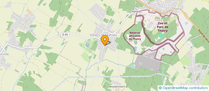 localisation de l'entreprise AGENCE SHAZAM  VILLIERS-LE-MAHIEU