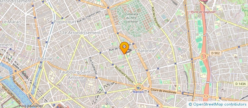 localisation de l'entreprise AGENCE SHIRLEY DOUKHAN  PARIS