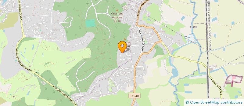 localisation de l'entreprise AGENCE SIC  LE TOUQUET-PARIS-PLAGE