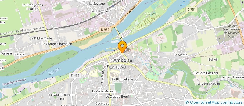 localisation de l'entreprise AGENCE SIMON à AMBOISE