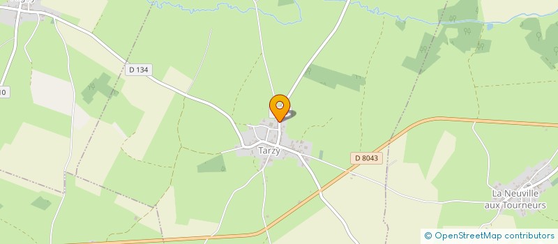 localisation de l'entreprise AGENCE SOD  TARZY