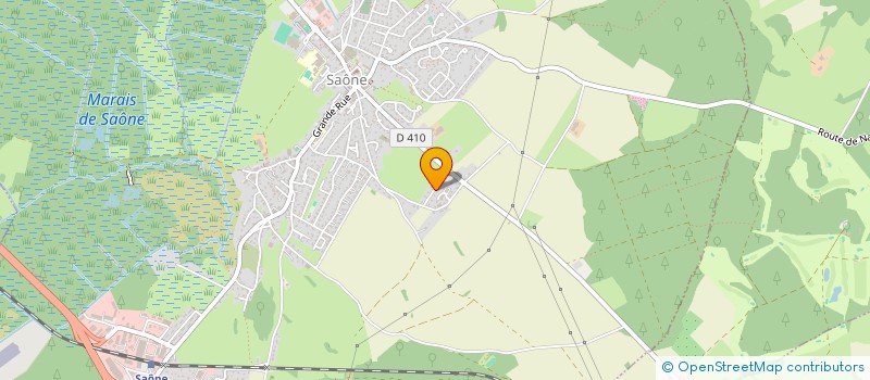 localisation de l'entreprise AGENCE SOUDAGNE  SAONE