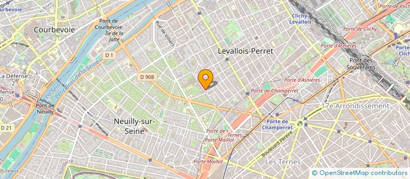 localisation de l'entreprise AGENCE SPARKS à LEVALLOIS-PERRET