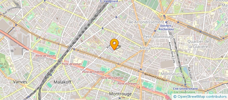 localisation de l'entreprise AGENCE SPECIAL TECHNIQ COMMUNI à PARIS