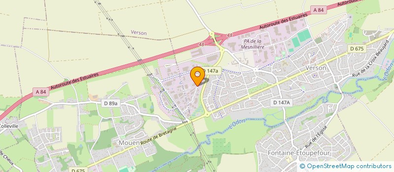 localisation de l'entreprise AGENCE SPECIALISEE DE PREVENTION ET DE SECURITE  VERSON