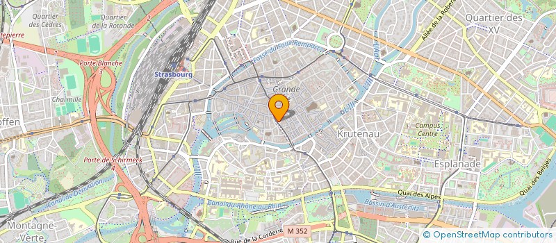 localisation de l'entreprise AGENCE SPLASH à STRASBOURG