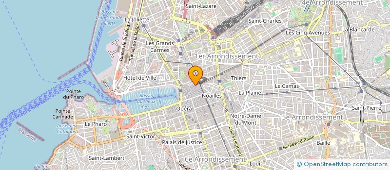 localisation de l'entreprise AGENCE SUDREPORTERS à MARSEILLE