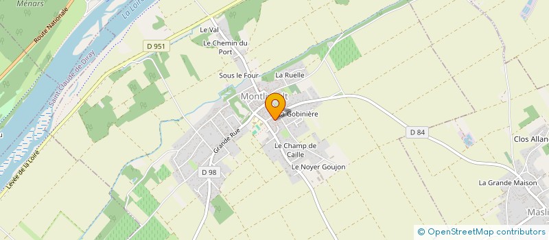 localisation de l'entreprise AGENCE SUNSHINE  MONTLIVAULT