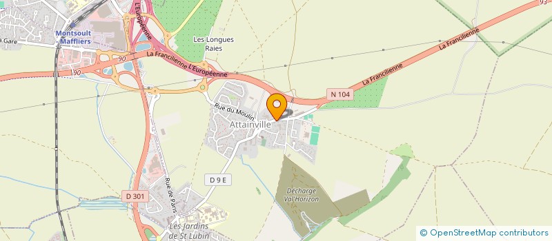 localisation de l'entreprise AGENCE TABLE 22  ATTAINVILLE