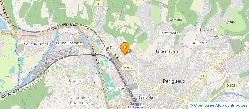 localisation de l'entreprise AGENCE TARAXACUM à PERIGUEUX