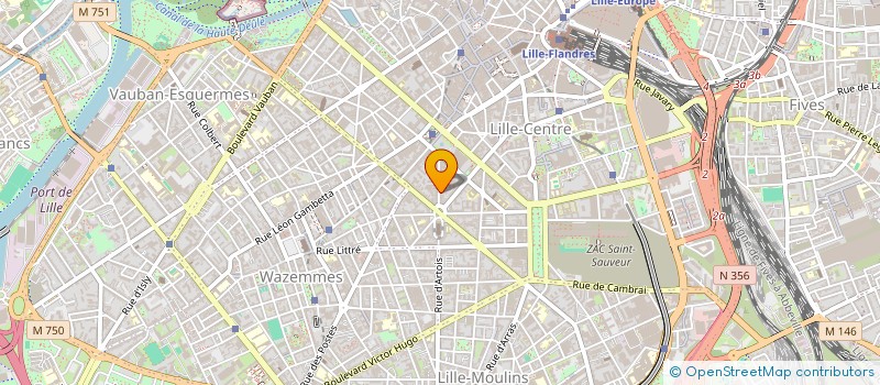 localisation de l'entreprise AGENCE TECHN DEP COLLECTIVITE TERR NORD à LILLE