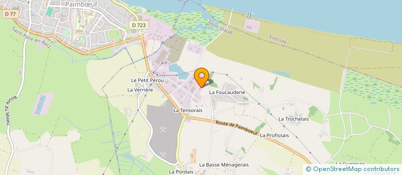 localisation de l'entreprise AGENCE TECHNICITE PISCINES à SAINT-VIAUD