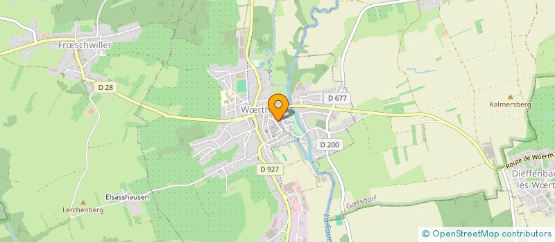 localisation de l'entreprise AGENCE TECHNIQUE D'ALSACE  WRTH