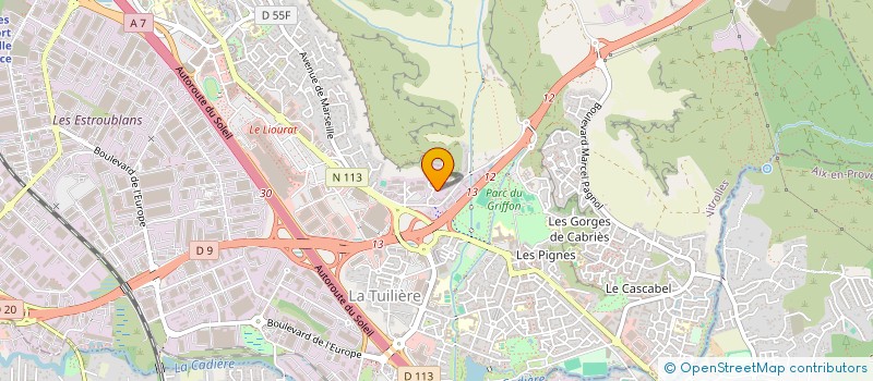 localisation de l'entreprise AGENCE TECHNIQUE DEPARTEMENTALE 13 à VITROLLES