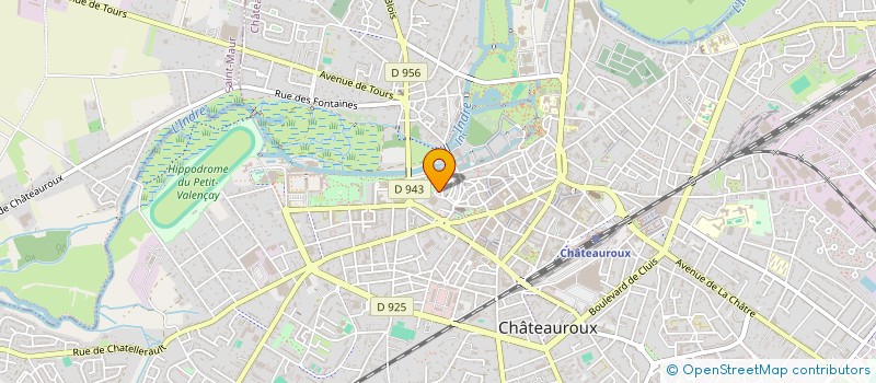 localisation de l'entreprise AGENCE TECHNIQUE DEPARTEMENTALE 36 à CHATEAUROUX