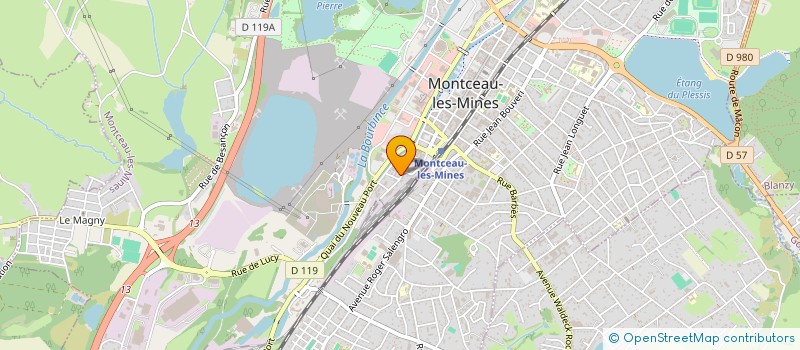 localisation de l'entreprise AGENCE TECHNIQUE DEPARTEMENTALE DE SAONE-ET-LOIRE à MONTCEAU-LES-MINES