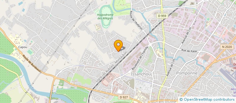 localisation de l'entreprise AGENCE TECNOCHAINS à MONTAUBAN