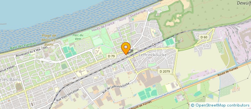 localisation de l'entreprise AGENCE TERRE MER à DUNKERQUE