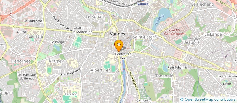 localisation de l'entreprise AGENCE TERRITOIRES EN MOUVEMENT à VANNES