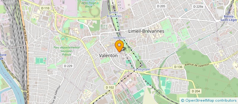 localisation de l'entreprise AGENCE TERVIDIS à VALENTON