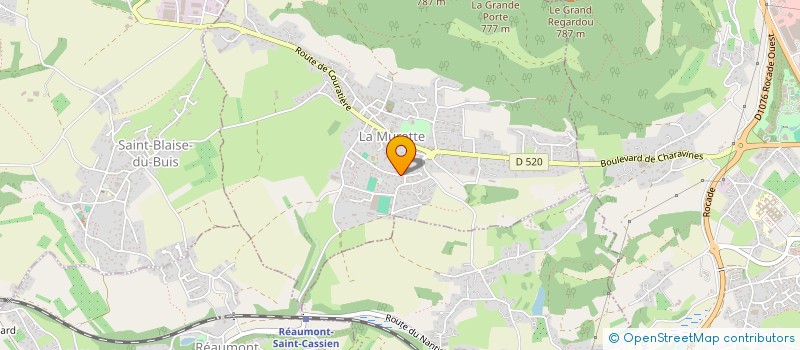 localisation de l'entreprise AGENCE THERMIQUE SYSTEMES SARL à LA MURETTE