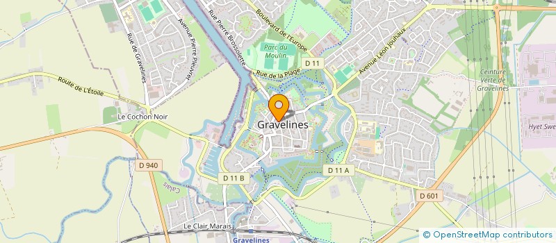 localisation de l'entreprise AGENCE TOTH - WALLYN à GRAVELINES