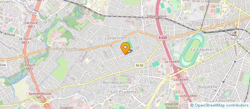 localisation de l'entreprise AGENCE TOULOUSAINE DE BATIMENT à TOULOUSE