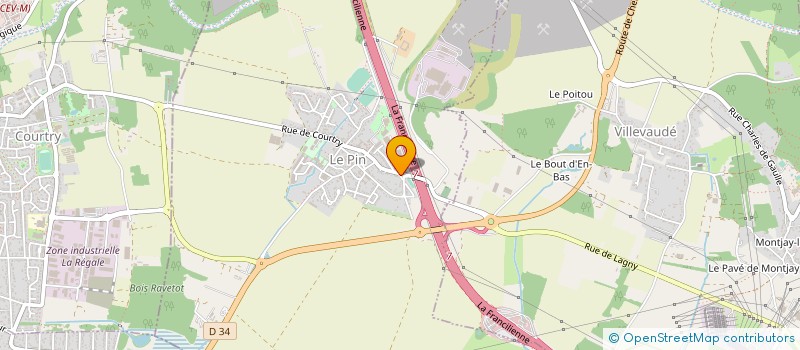 localisation de l'entreprise AGENCE TOUS LOISIRS ET ACTIVITES SPORTIVES à LE PIN