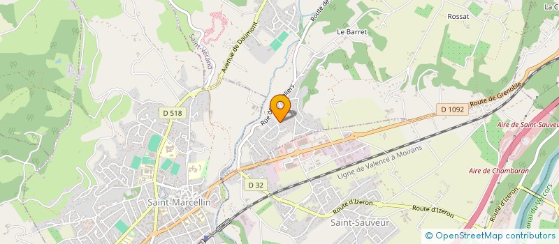 localisation de l'entreprise AGENCE TRAITEMENTS DE L'HABITATION à SAINT-VERAND