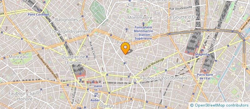 localisation de l'entreprise AGENCE TRANSCONTINENT à PARIS