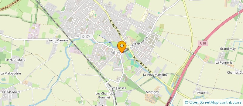 localisation de l'entreprise AGENCE TRANSPORT EXPRESS (ATE)  AIFFRES