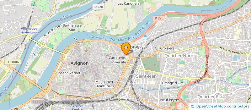 localisation de l'entreprise AGENCE TREMPLIN à AVIGNON