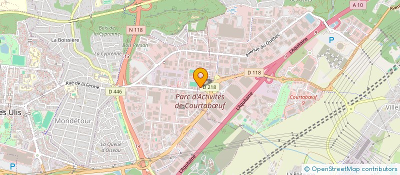 localisation de l'entreprise AGENCE U.V.A à VILLEJUST
