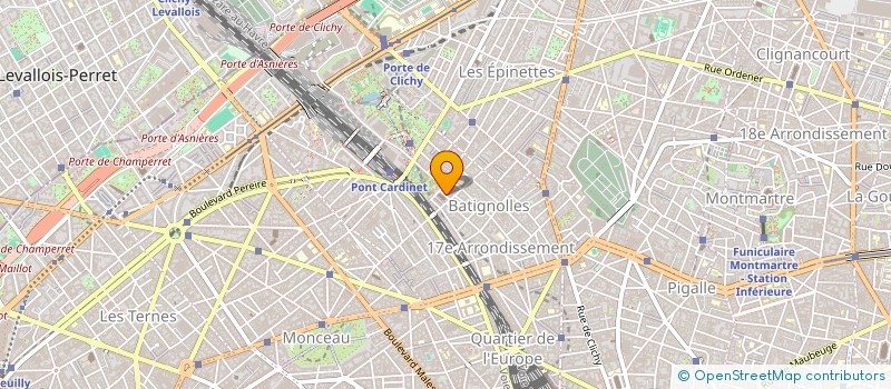 localisation de l'entreprise AGENCE UNIVERSEL DE GENIE CLIMATIQUE  PARIS