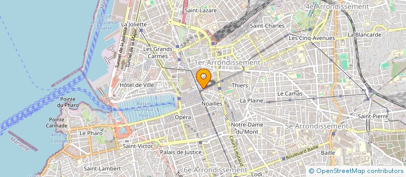 localisation de l'entreprise AGENCE URBANISME AGGLO MARSEILLAISE à MARSEILLE