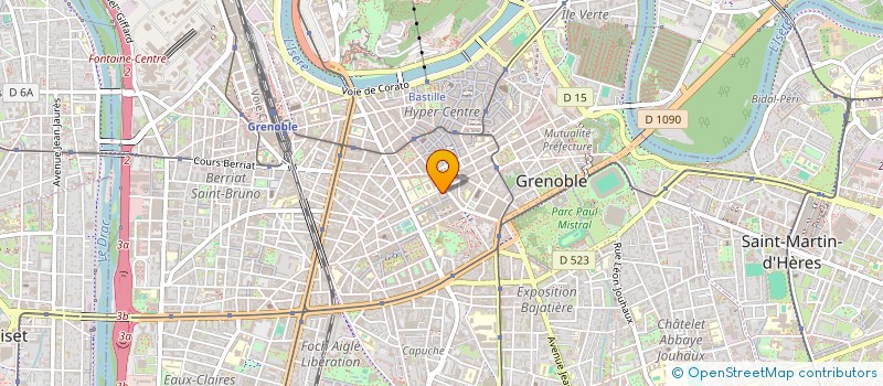 localisation de l'entreprise AGENCE URBANISME REGION GRENOBLOISE à GRENOBLE