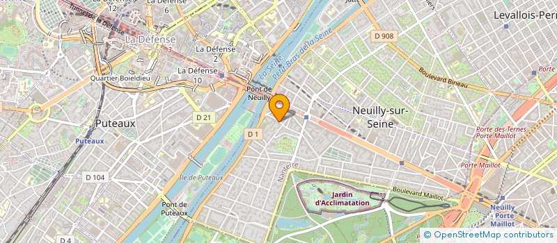 localisation de l'entreprise AGENCE VALERIE NETCHEVITCH à NEUILLY-SUR-SEINE