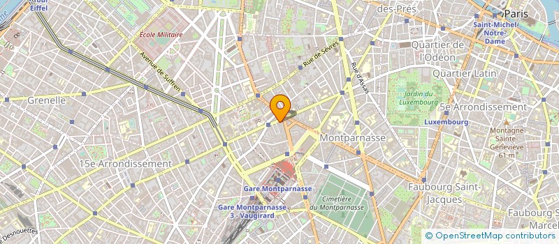 localisation de l'entreprise AGENCE VANDYSTADT  PARIS